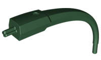 Lego (U) ~ Large Figure Tail ~ [Dark Green]