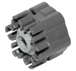 Lego (U) ~ Projectile Launcher Part Rapid Shooter Six Barrel - Angled Barrels  ~ [Dark Bluish Gray]