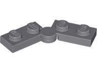 Lego (N) ~ Hinge Plate 1 x 4 Swivel (2429 / 2430) ~ [Dark Bluish Gray]