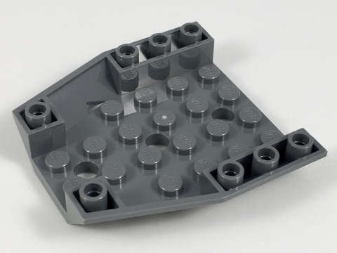 Lego (N) ~ Wedge 6 x 6 Triple Inverted ~ [Dark Bluish Gray]