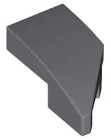 Lego (U) ~ Wedge 2 x 1 x 2/3 Left ~ [Dark Bluish Gray]