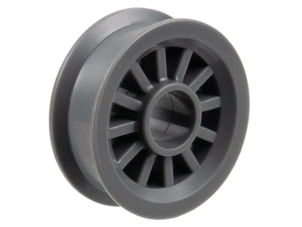 Lego (U) ~ Wheel Spoked 2 x 2 with Pin Hole ~ [Dark Bluish Gray]