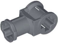 Lego (U) ~ Technic Axle Connector with Axle Hole ~ [Dark Bluish Gray]