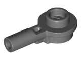 Lego (N) ~ Bar 1L with 1 x 1 Round Plate with Hollow Stud ~ [Dark Bluish Gray]