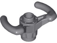 Lego (U) ~ Technic Steering Wheel Pilot's Yoke ~ [Dark Bluish Gray]