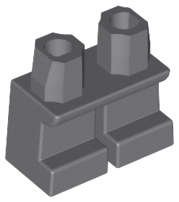 Lego (N) ~ Legs Short ~ [Dark Bluish Gray]