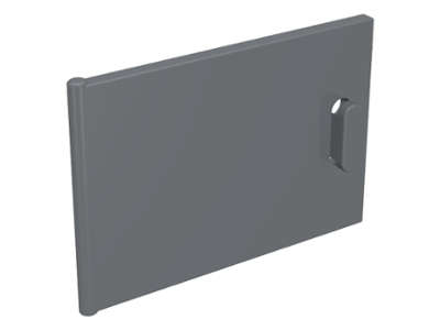 Lego (N) ~ Container Cupboard 2 x 3 x 2 Door ~ [Dark Bluish Gray]