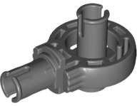 Lego (N) ~ Technic Rotation Joint Ball Loop with 2 Perpendicular Pins with Fric ~ [Dark Bluish Gray]