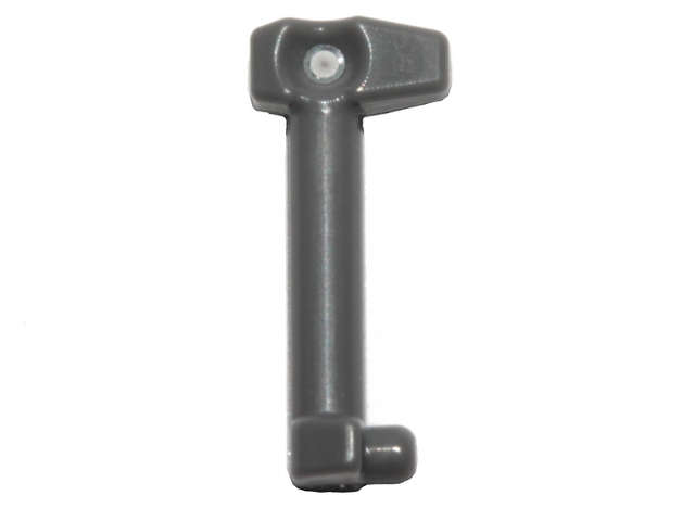 Lego (N) ~ Minifigure Helmet Antenna / Rangefinder for Helmet SW Clone Trooper  ~ [Dark Bluish Gray]