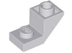Lego (N) ~ Slope Inverted 45 2 x 1 with 2/3 Cutout ~ [Light Bluish Gray]