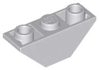 Lego (N) ~ Slope Inverted 45 3 x 1 Double ~ [Light Bluish Gray]