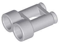 Lego (N) ~ Minifigure Utensil Binoculars Town ~ [Light Bluish Gray]