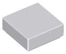 Lego (N) ~ Tile 1 x 1 ~ [Light Bluish Gray]