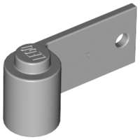 Lego (U) ~ Door 1 x 3 x 1 Right ~ [Light Bluish Gray]