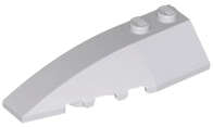 Lego (N) ~ Wedge 6 x 2 Left ~ [Light Bluish Gray]