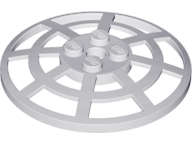 Lego (U) ~ Dish 6 x 6 Inverted (Radar) Webbed - Type 2 (Underside Attachment  ~ [Light Bluish Gray]