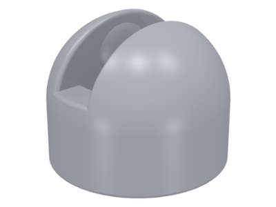 Lego (U) ~ Antenna Small Base ~ [Light Bluish Gray]
