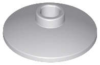 Lego (N) ~ Dish 2 x 2 Inverted (Radar) ~ [Light Bluish Gray]