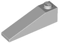 Lego (N) ~ Slope 18 4 x 1 ~ [Light Bluish Gray]