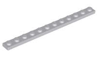 Lego (N) ~ Plate 1 x 12 ~ [Light Bluish Gray]