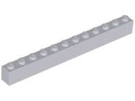 Lego (N) ~ Brick 1 x 12 ~ [Light Bluish Gray]
