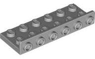 Lego (N) ~ Bracket 2 x 6 - 1 x 6 Inverted ~ [Light Bluish Gray]