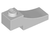 Lego (N) ~ Arch 1 x 3 Inverted ~ [Light Bluish Gray]