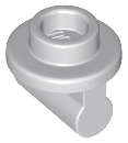 Lego (N) ~ Plate Round 1 x 1 with Bar Handle on Long Stem ~ [Light Bluish Gray]
