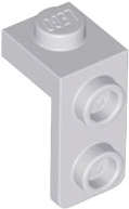 Lego (N) ~ Bracket 1 x 1 - 1 x 2 ~ [Light Bluish Gray]