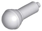 Lego (N) ~ Minifigure Utensil Microphone ~ [Light Bluish Gray]