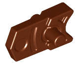 Lego (U) ~ Projectile Launcher Part Trigger for Gun Mini Blaster / Shooter ~ [Reddish Brown]