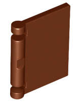 Lego (N) ~ Minifigure Utensil Book Cover ~ [Reddish Brown]