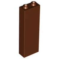 Lego (N) ~ Brick 1 x 2 x 5 ~ [Reddish Brown]