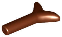 Lego (N) ~ Carrot Top / Twig ~ [Reddish Brown]