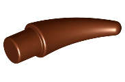 Lego (N) ~ Barb / Claw / Horn / Tooth - Small ~ [Reddish Brown]