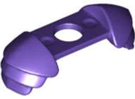 Lego (N) ~ Minifigure Armor Shoulder Pads Ridged ~ [Dark Purple]