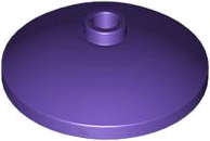 Lego (N) ~ Dish 3 x 3 Inverted (Radar) ~ [Dark Purple]