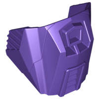 Lego (U) ~ Hero Factory Shoulder / Knee Armor ~ [Dark Purple]