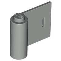 Lego (U) ~ Door 1 x 3 x 2 Right ~ [Light Gray]