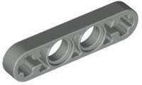 Lego (U) ~ Technic Liftarm Thin 1 x 4 - Axle Holes ~ [Light Gray]
