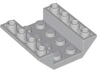 Lego (U) ~ Slope Inverted 45 4 x 4 Double ~ [Light Gray]