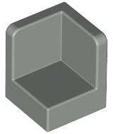 Lego (U) ~ Panel 1 x 1 x 1 Corner ~ [Light Gray]