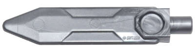 Lego (N) ~ Minifigure Weapon Sword Blade with Bar End ~ [Flat Silver]