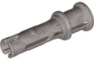 Lego NEW - Flat Silver Technic Pin 3L with Friction Ridges and Stop Bush