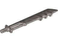 Lego (N) ~ Large Figure Weapon Blade with 3 Bar Holders and Axle ~ [Flat Silver]