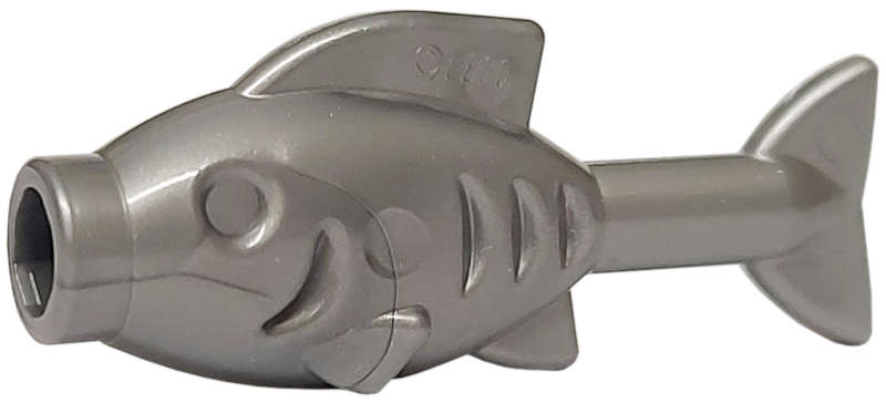 Lego (U) ~ Fish ~ [Flat Silver]
