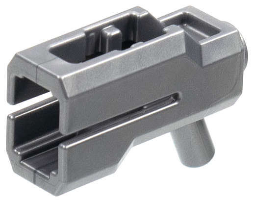 Lego (N) ~ Minifigure Weapon Bazooka Mini Blaster / Shooter ~ [Flat Silver]