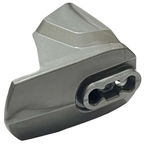Lego (N) ~ Hero Factory Armor with Ball Joint Socket - Size 4 ~ [Flat Silver]