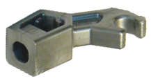 Lego (N) ~ Arm Mechanical Exo-Force / Bionicle Thick Support ~ [Flat Silver]