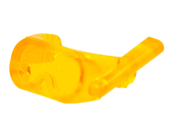 Lego (N) ~ Minifigure Visor Scuba Diver Mask ~ [Trans-Orange]